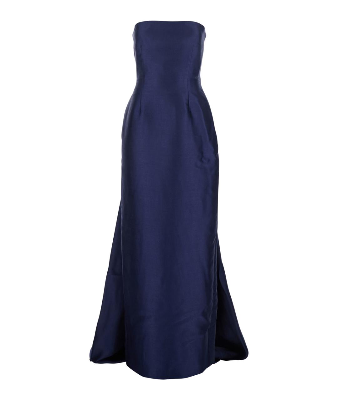 SOLACE LONDON Синее полиэстеровое вечернее платье, фото 1
