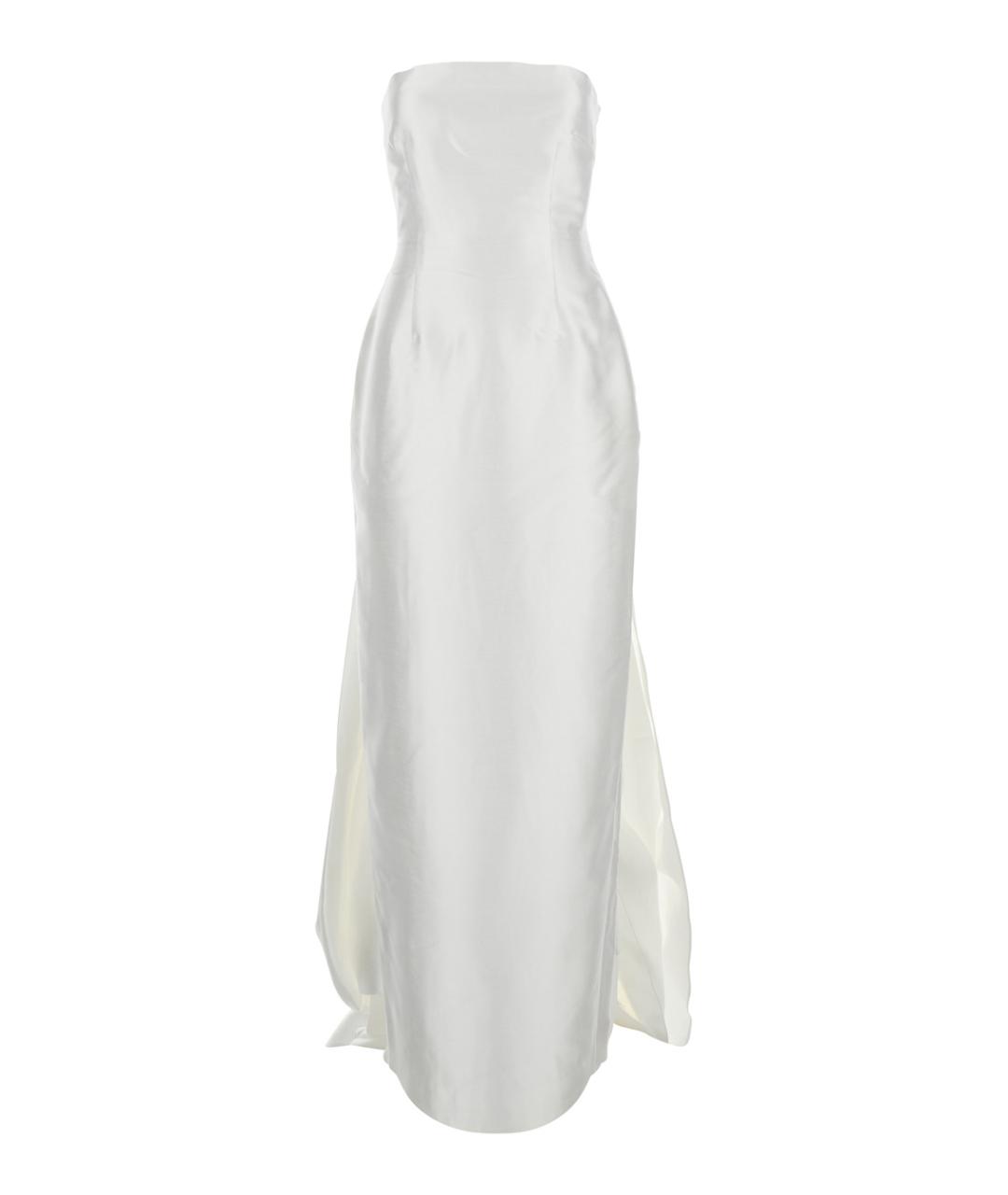 SOLACE LONDON Белое полиэстеровое вечернее платье, фото 1