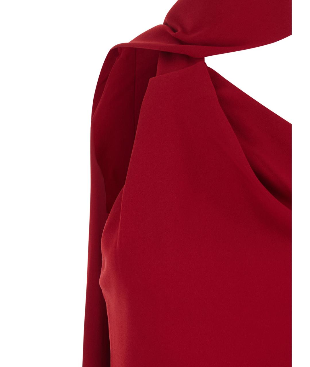 SOLACE LONDON Красное полиэстеровое вечернее платье, фото 3