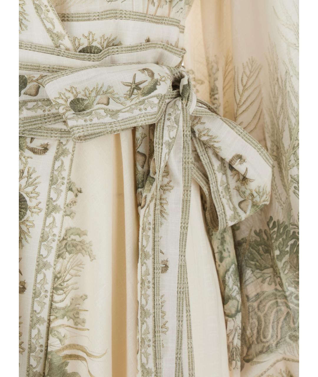 ZIMMERMANN Мульти хлопковое повседневное платье, фото 3