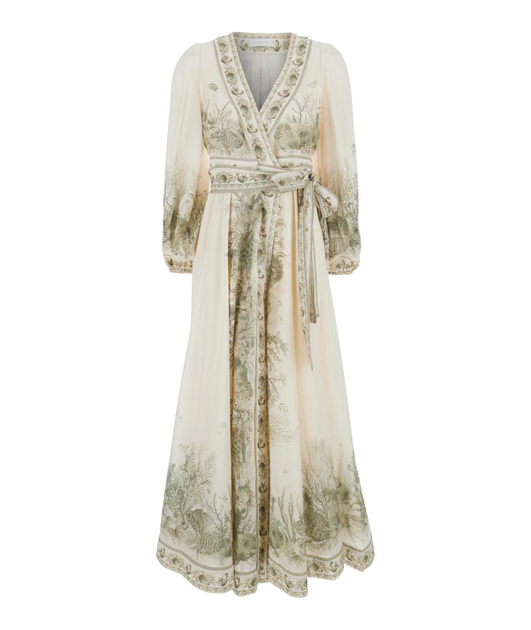 ZIMMERMANN Мульти хлопковое повседневное платье, фото 1