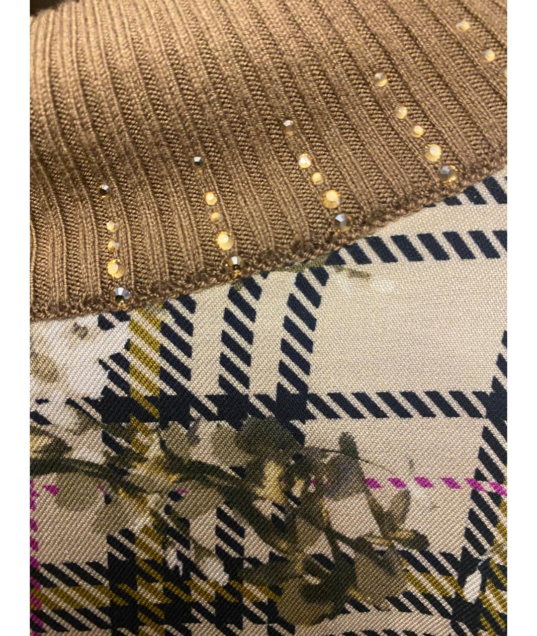 ESCADA Бежевый хлопко-эластановый костюм с брюками, фото 8