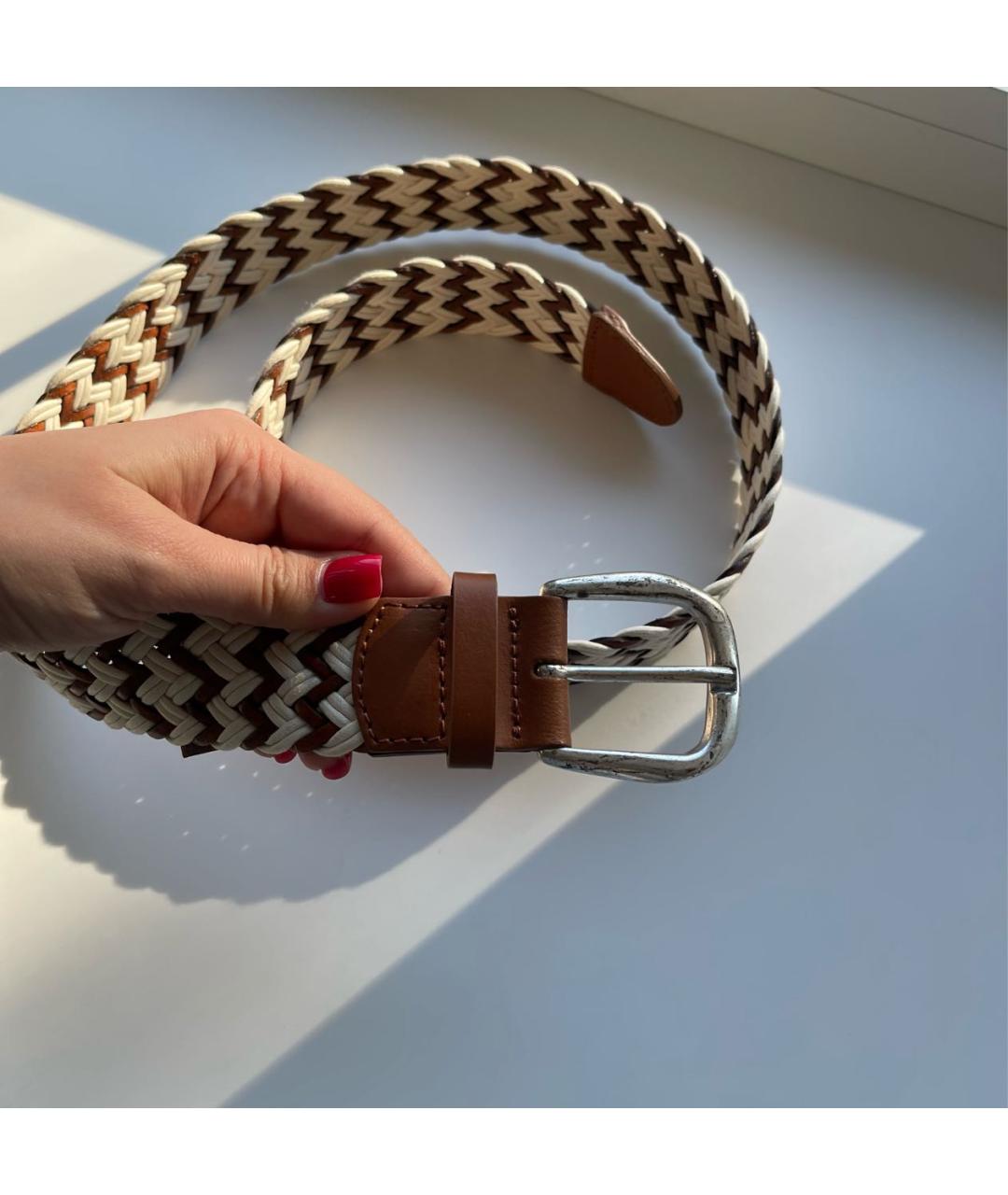 WEEKEND MAX MARA Мульти кожаный ремень, фото 2