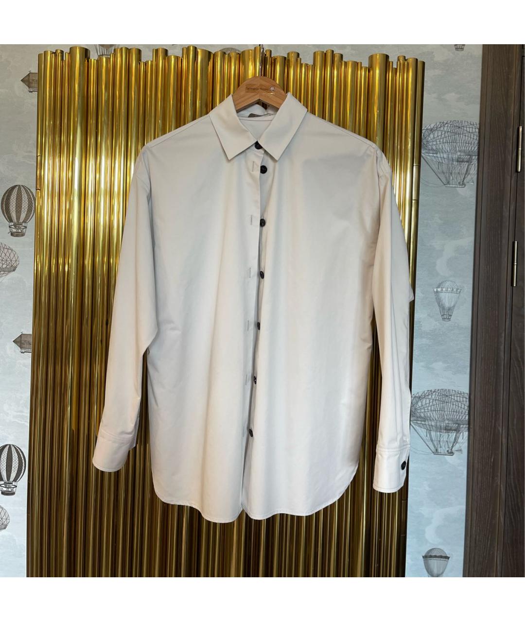 12 STOREEZ Бежевая рубашка, фото 5