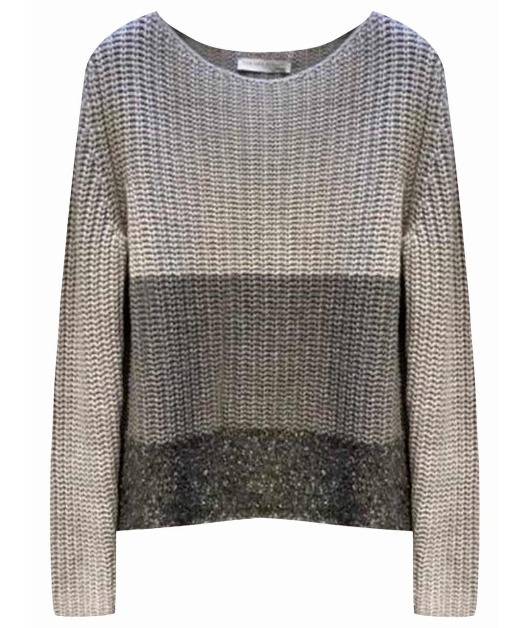 FABIANA FILIPPI Серый шерстяной джемпер / свитер, фото 1