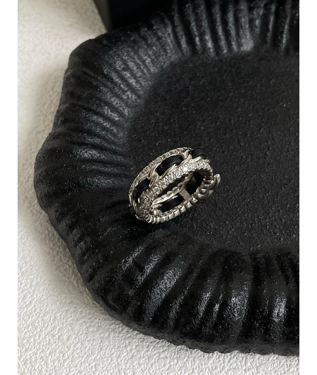 CHANEL Серебряное металлическое кольцо, фото 5