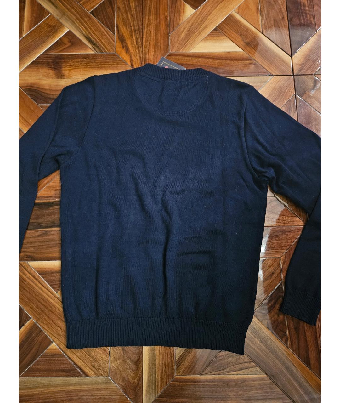 PAUL & SHARK Синий хлопковый джемпер / свитер, фото 7