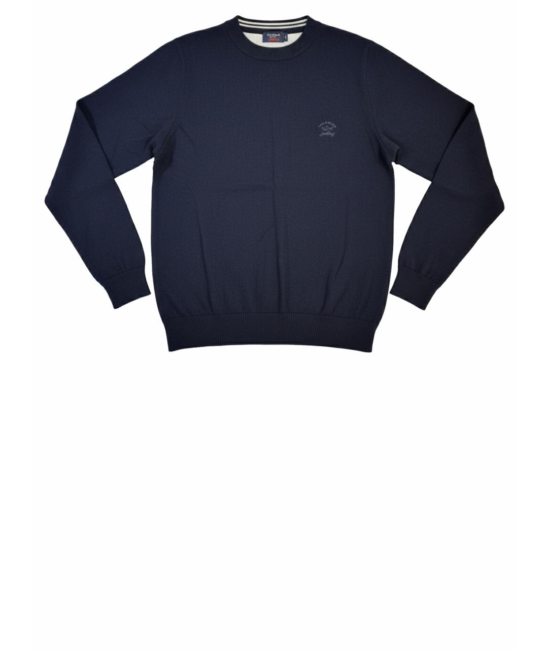 PAUL & SHARK Синий хлопковый джемпер / свитер, фото 1