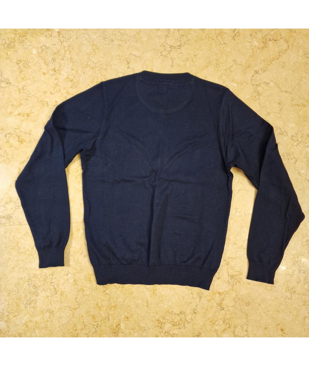 PAUL & SHARK Синий хлопковый джемпер / свитер, фото 2
