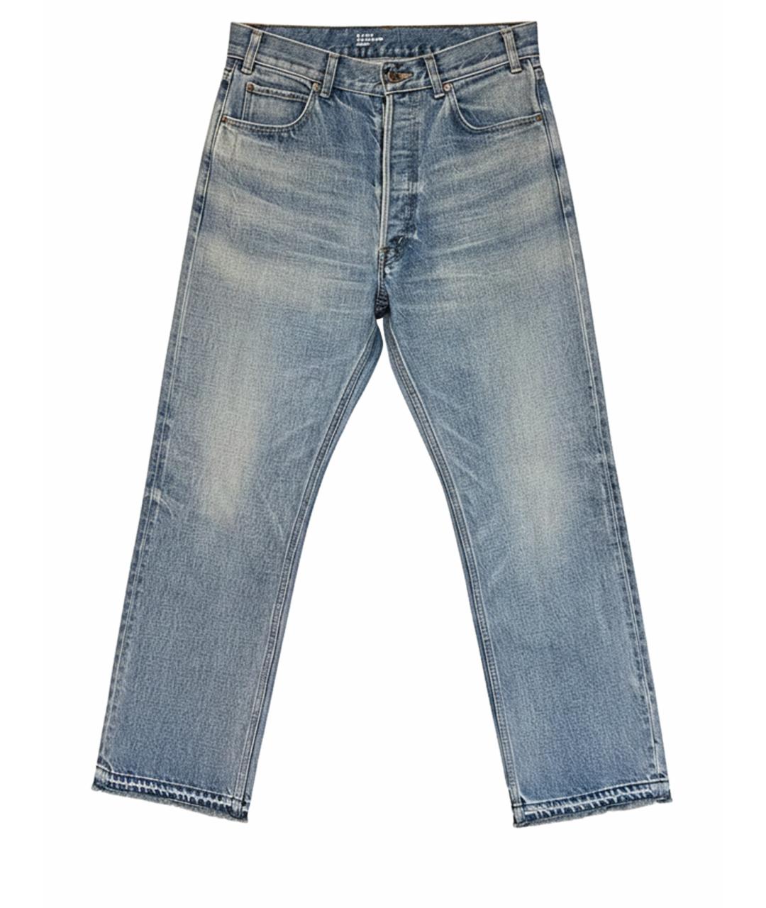 CELINE Синие прямые джинсы, фото 1