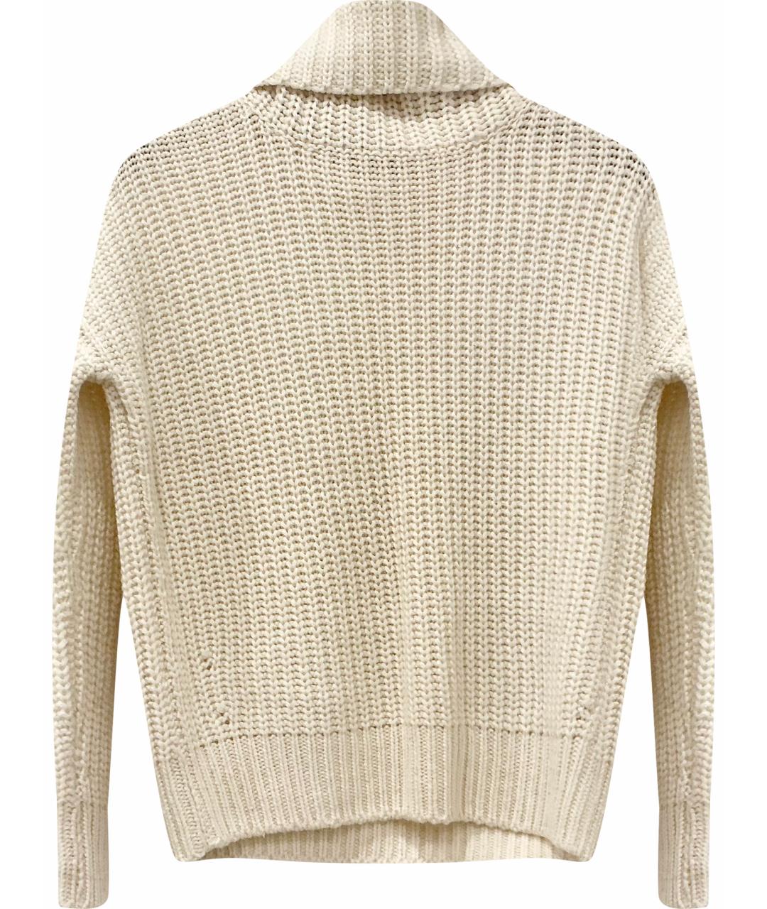 LORO PIANA Бежевый кашемировый джемпер / свитер, фото 1