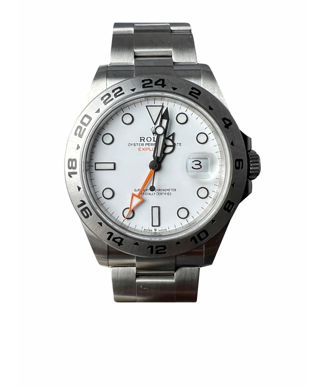 ROLEX Белые часы, фото 1