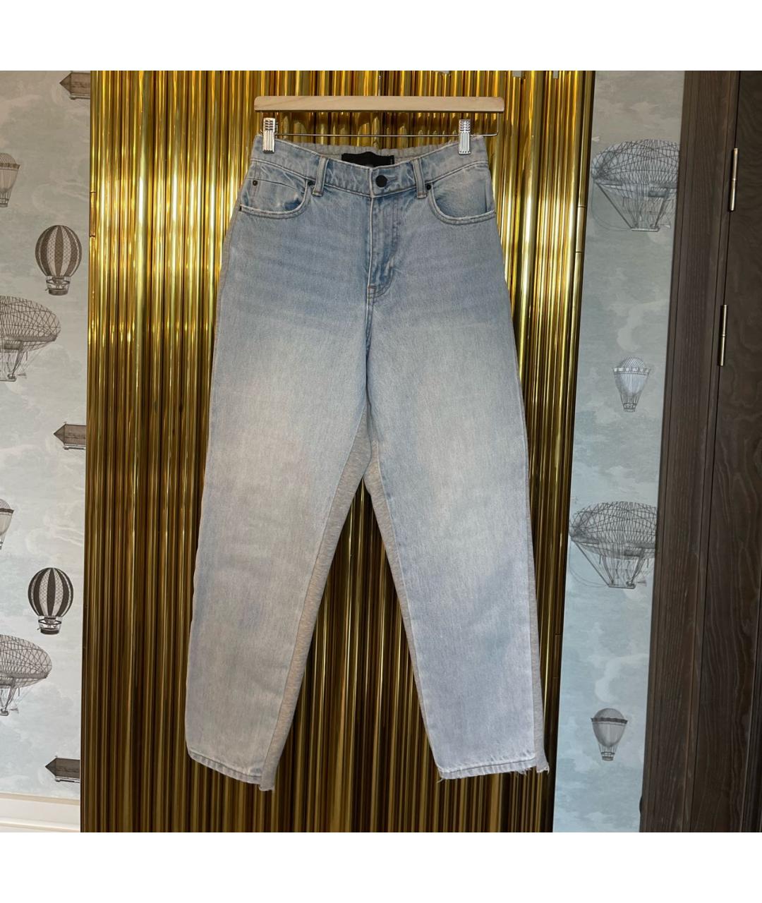 ALEXANDER WANG Голубые прямые джинсы, фото 5