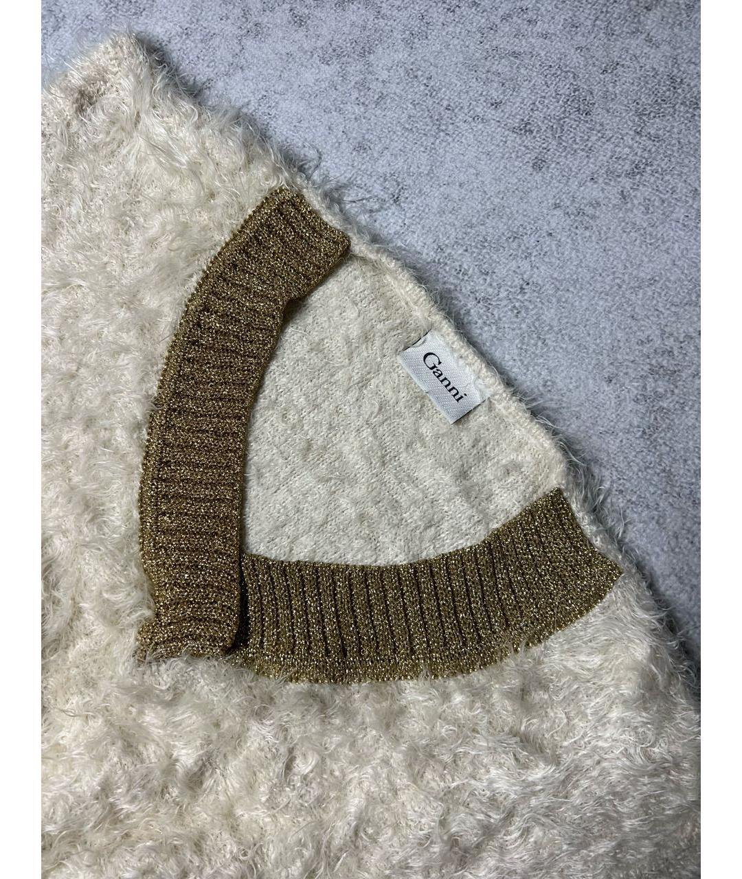 GANNI Бежевая полиамидовая жилетка, фото 4