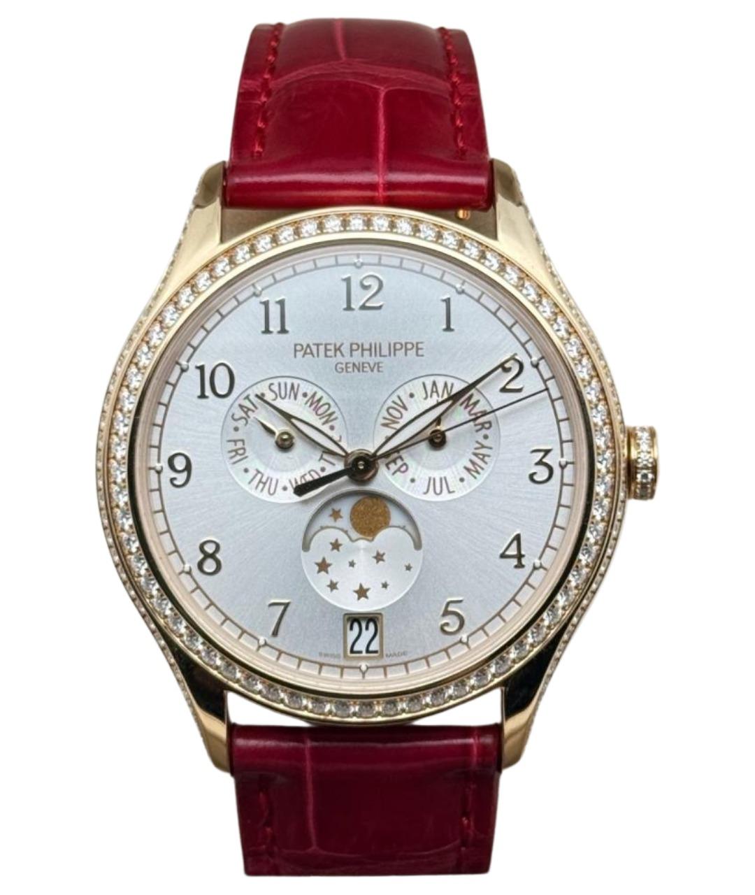 PATEK PHILIPPE Белые часы из розового золота, фото 1