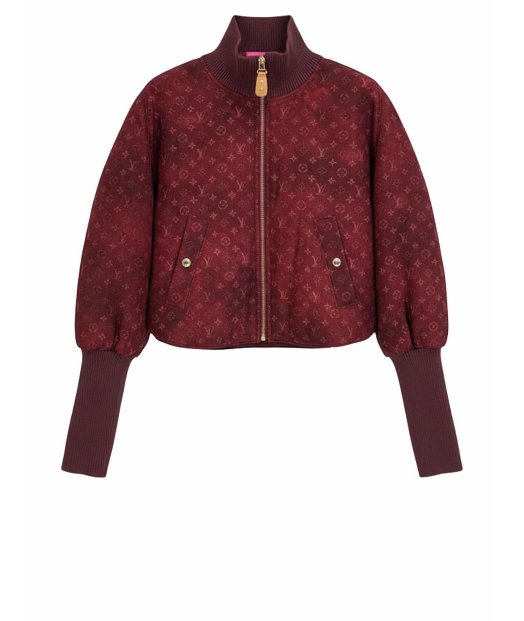 LOUIS VUITTON Бордовая куртка, фото 1