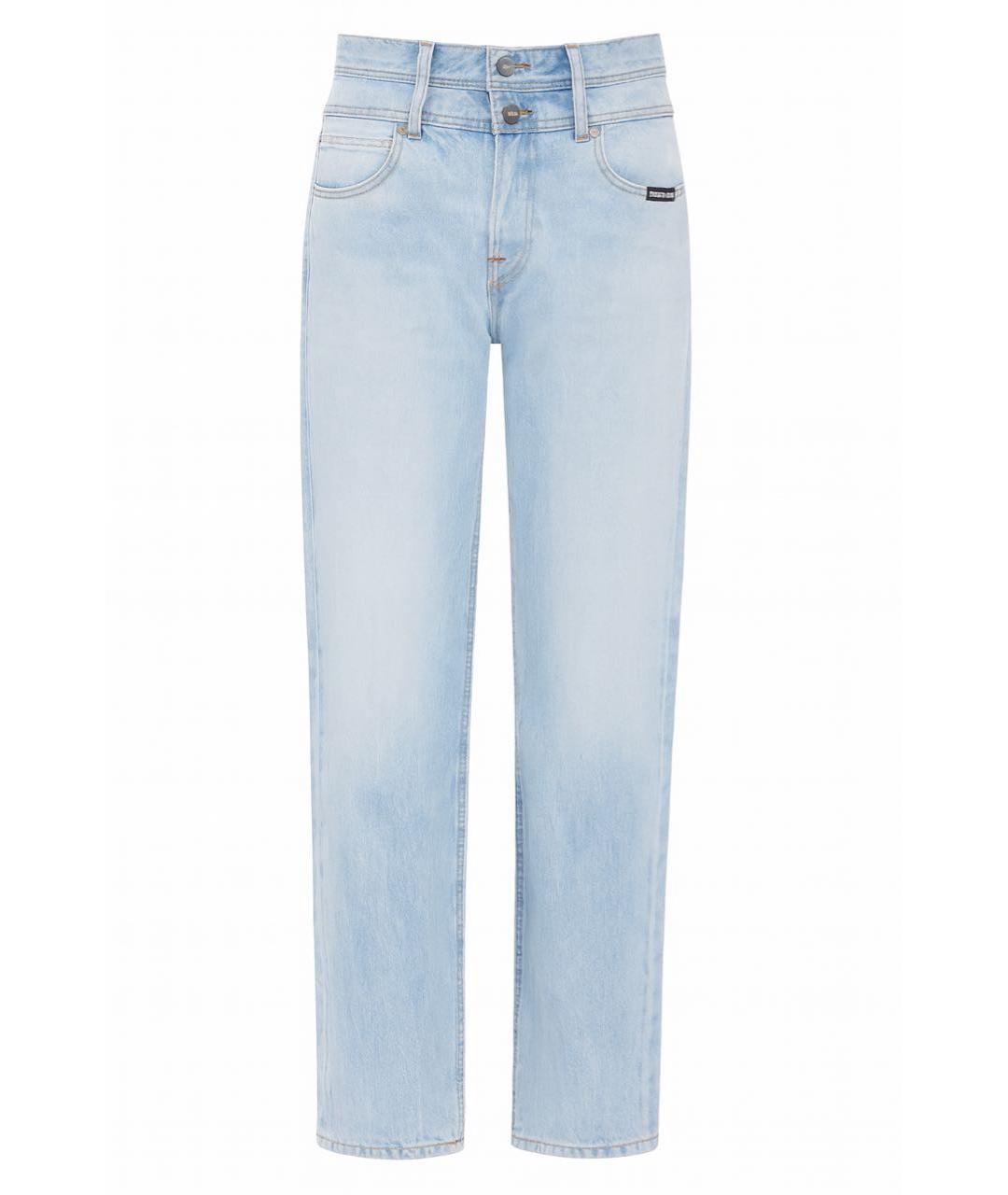 VTMNTS Голубые хлопковые прямые джинсы, фото 9