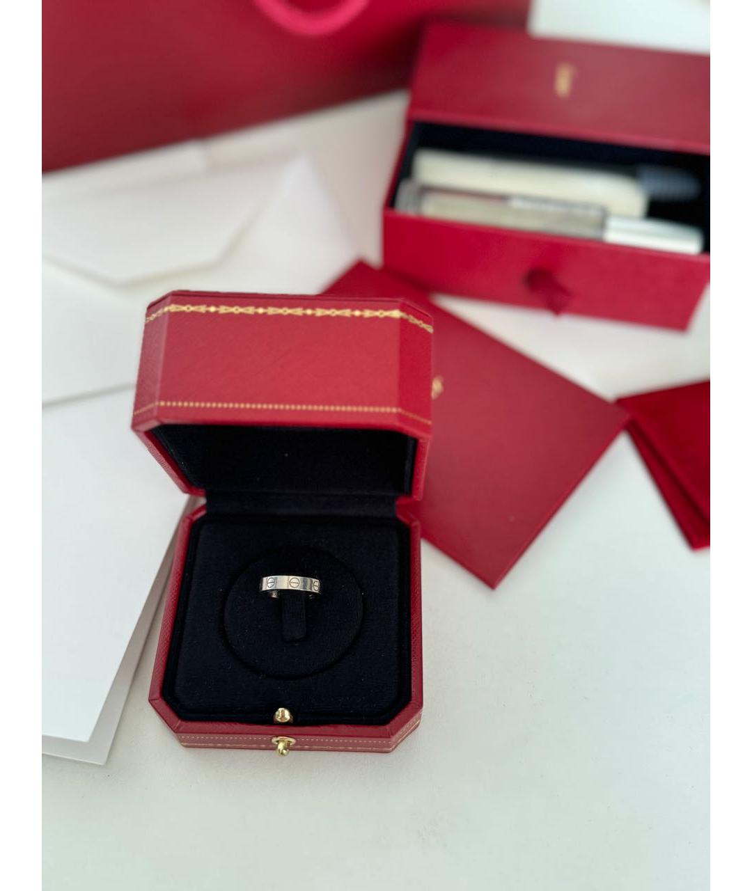 CARTIER Белое кольцо из белого золота, фото 3