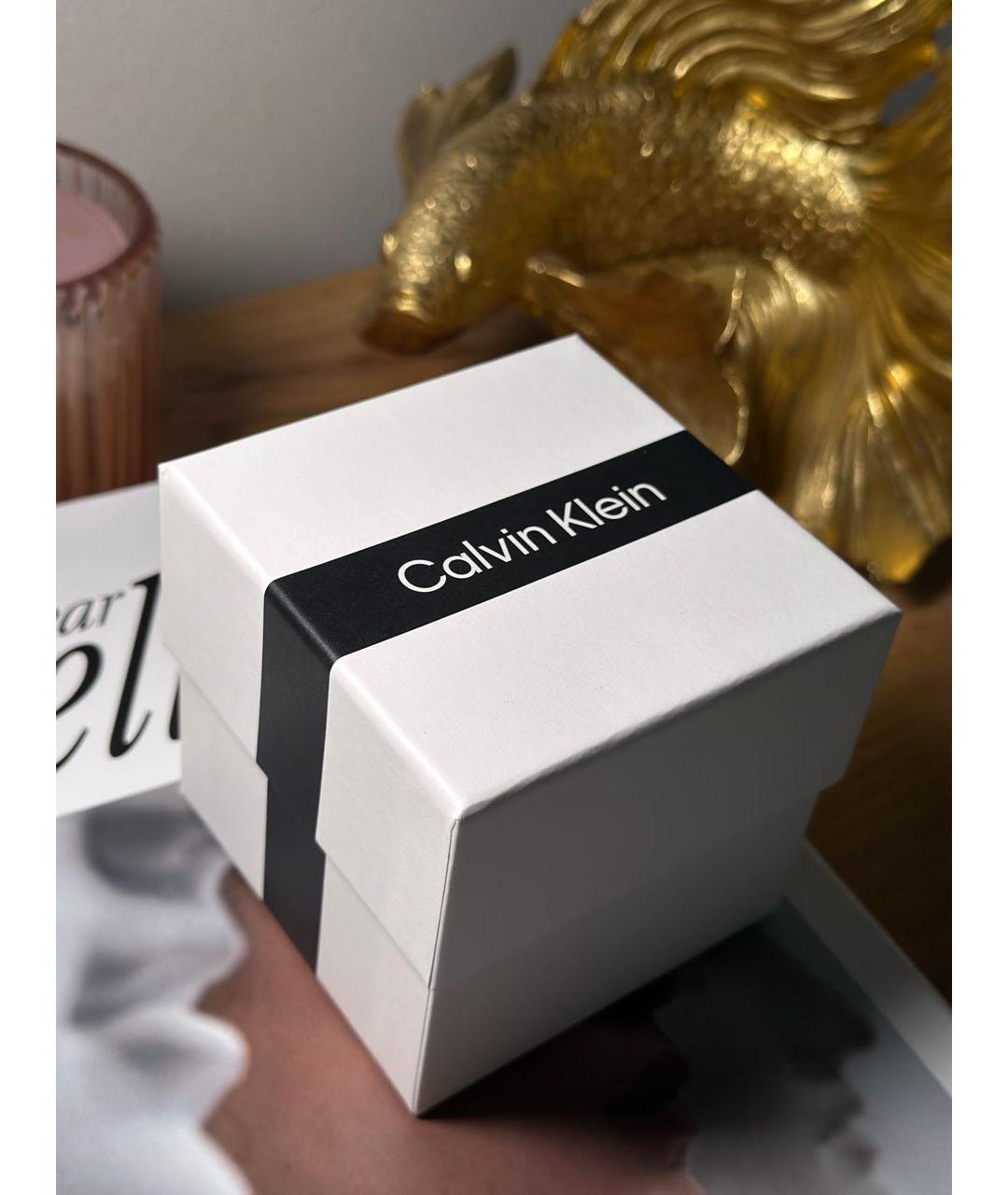 CALVIN KLEIN Серебряные металлические часы, фото 5