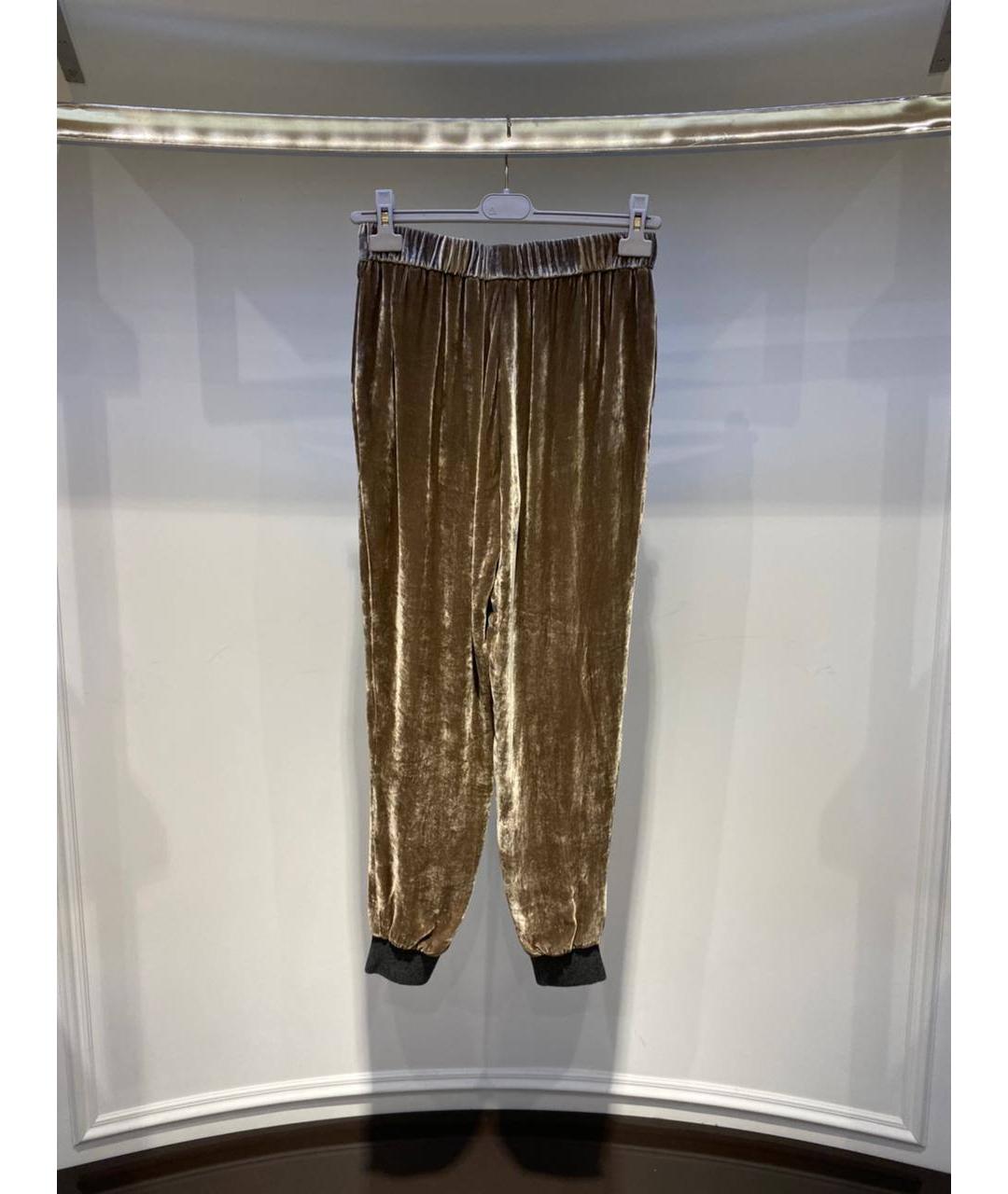 FABIANA FILIPPI Мульти вискозные прямые брюки, фото 4