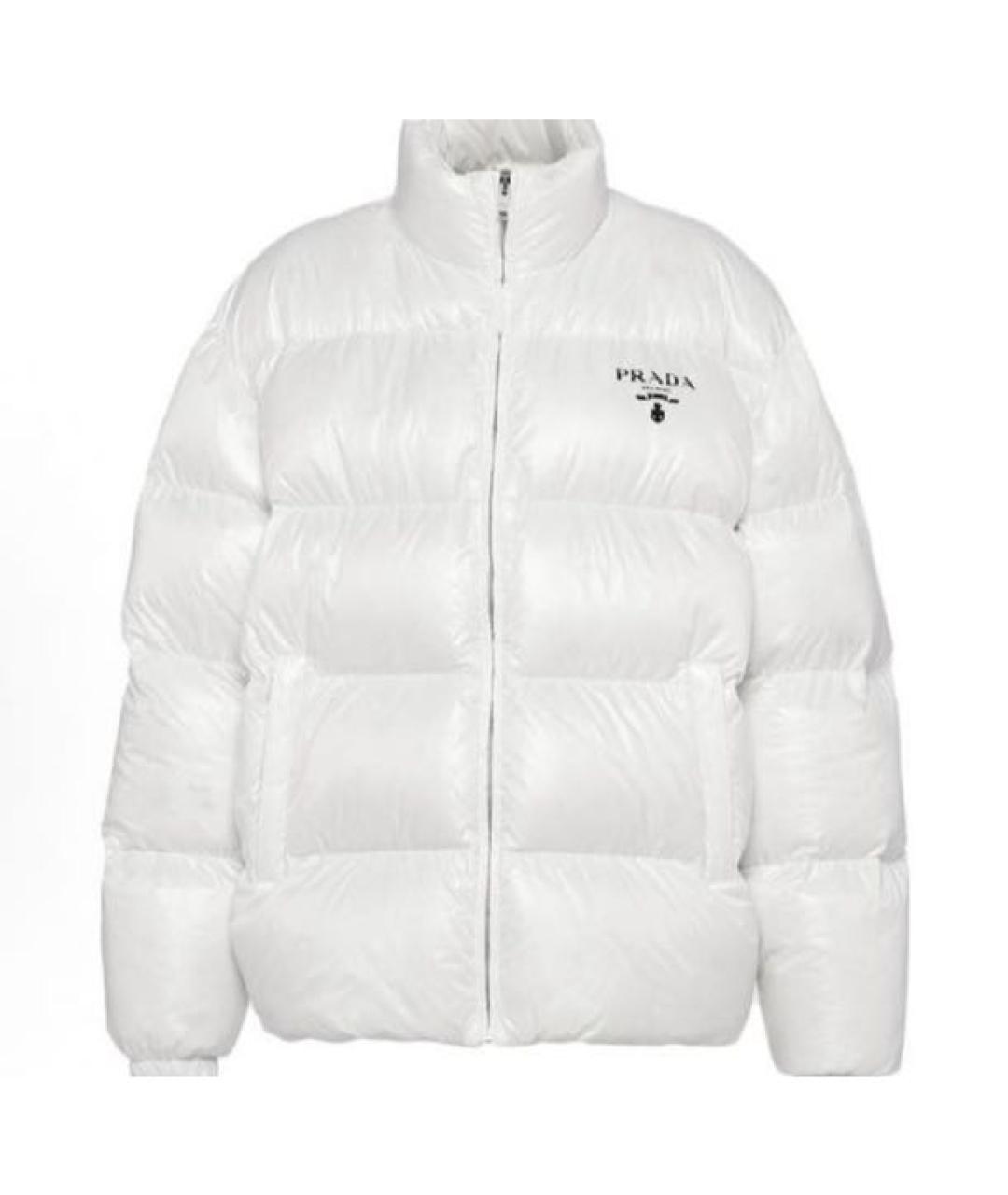 PRADA Белый пуховик, фото 5