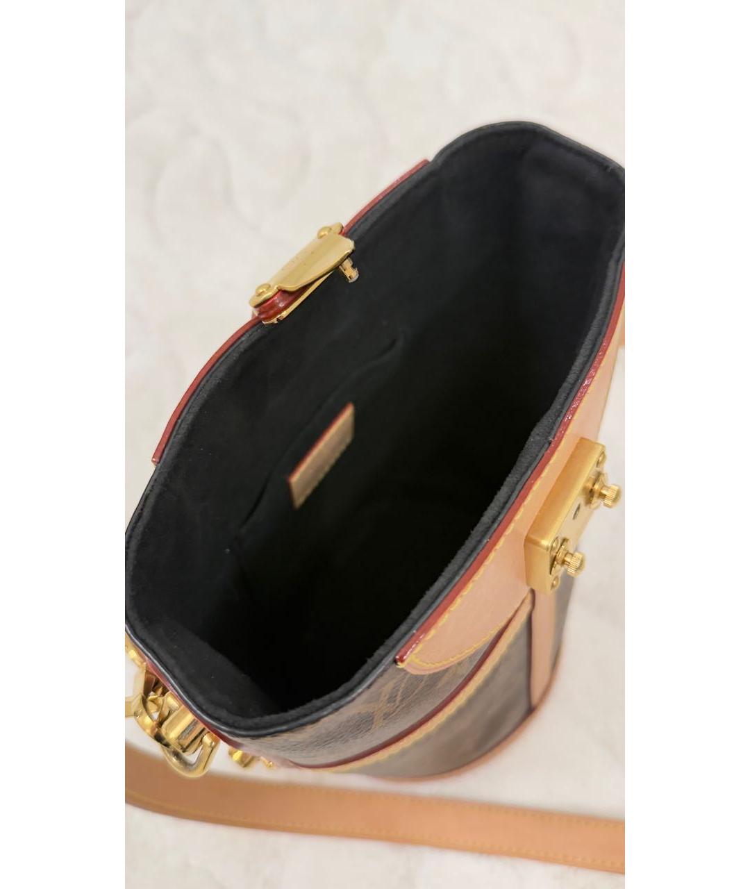 LOUIS VUITTON Коричневая сумка через плечо, фото 4