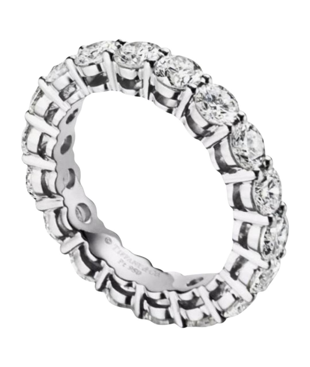 TIFFANY&CO Серебряное платиновое кольцо, фото 1