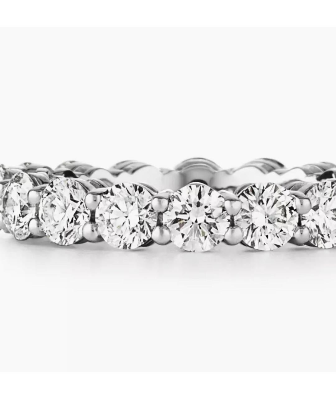 TIFFANY&CO Серебряное платиновое кольцо, фото 3