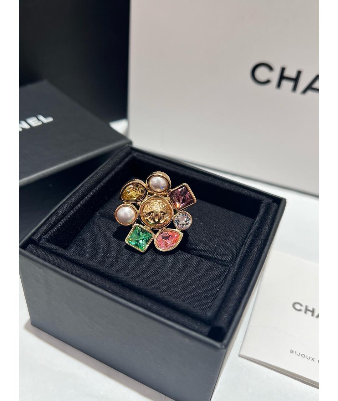 CHANEL Мульти металлическое кольцо, фото 5