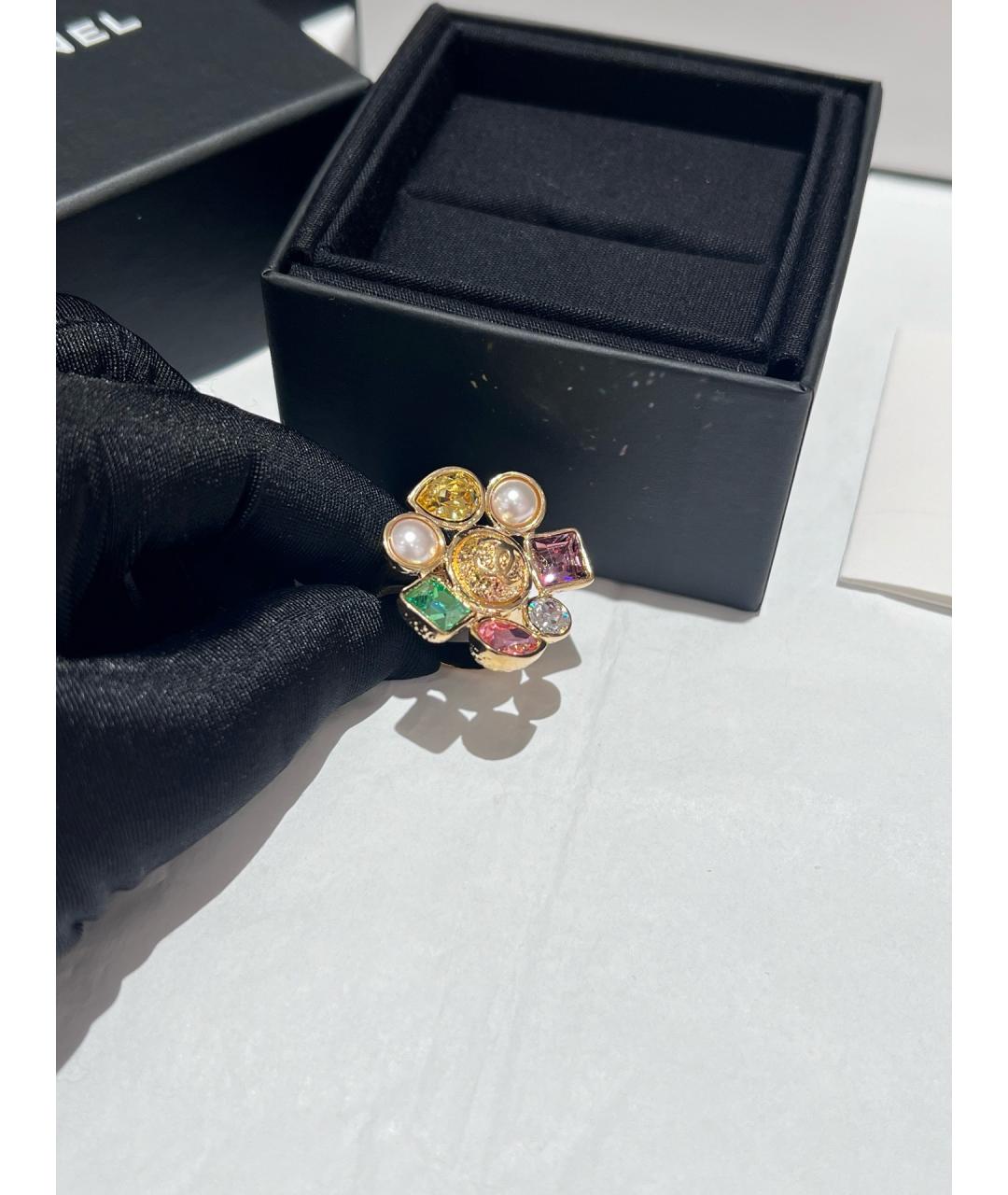 CHANEL Мульти металлическое кольцо, фото 6