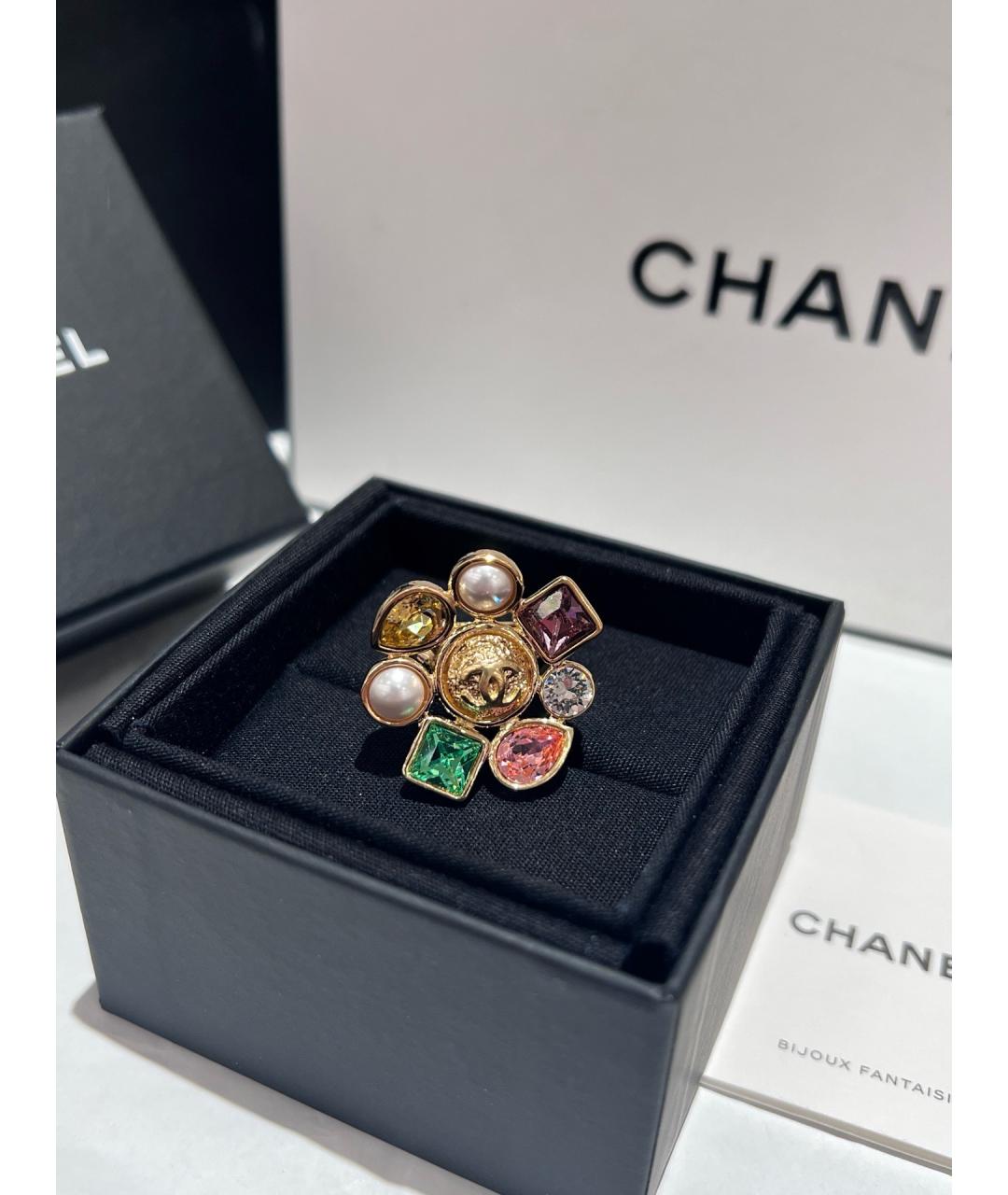 CHANEL Мульти металлическое кольцо, фото 3
