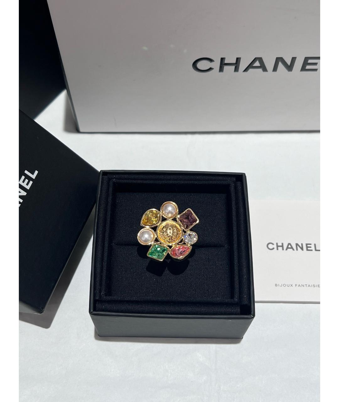 CHANEL Мульти металлическое кольцо, фото 10