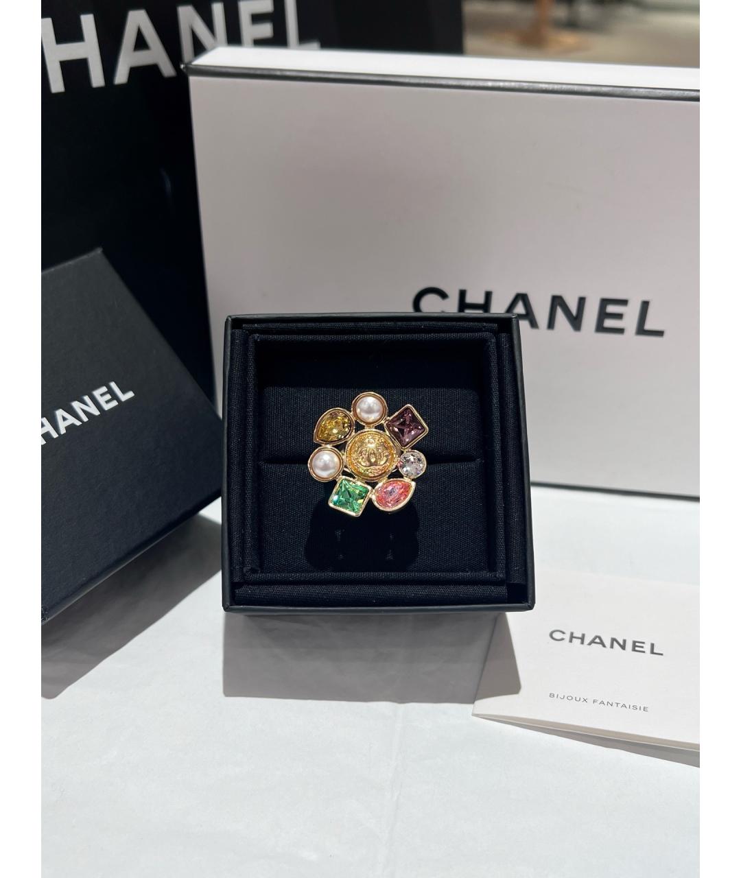 CHANEL Мульти металлическое кольцо, фото 2