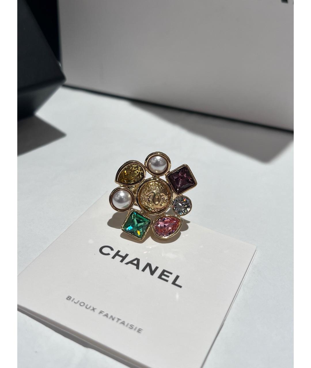 CHANEL Мульти металлическое кольцо, фото 4