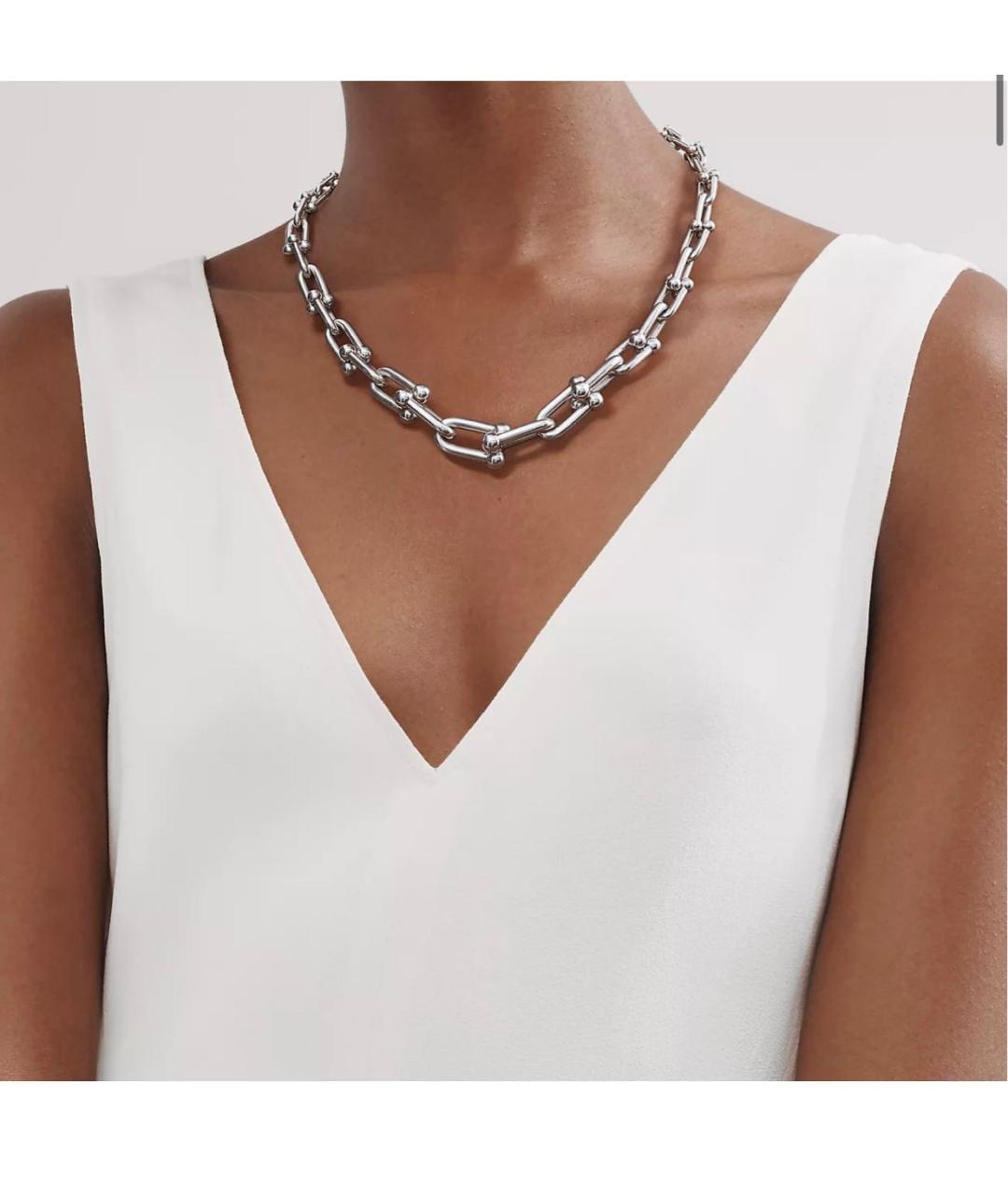 TIFFANY&CO Серебряная серебряная цепочка, фото 4