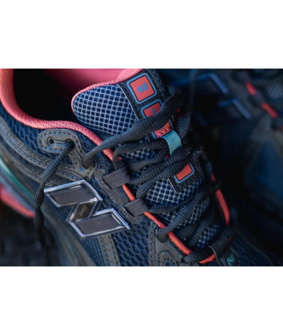 NEW BALANCE Темно-синие текстильные кроссовки, фото 7