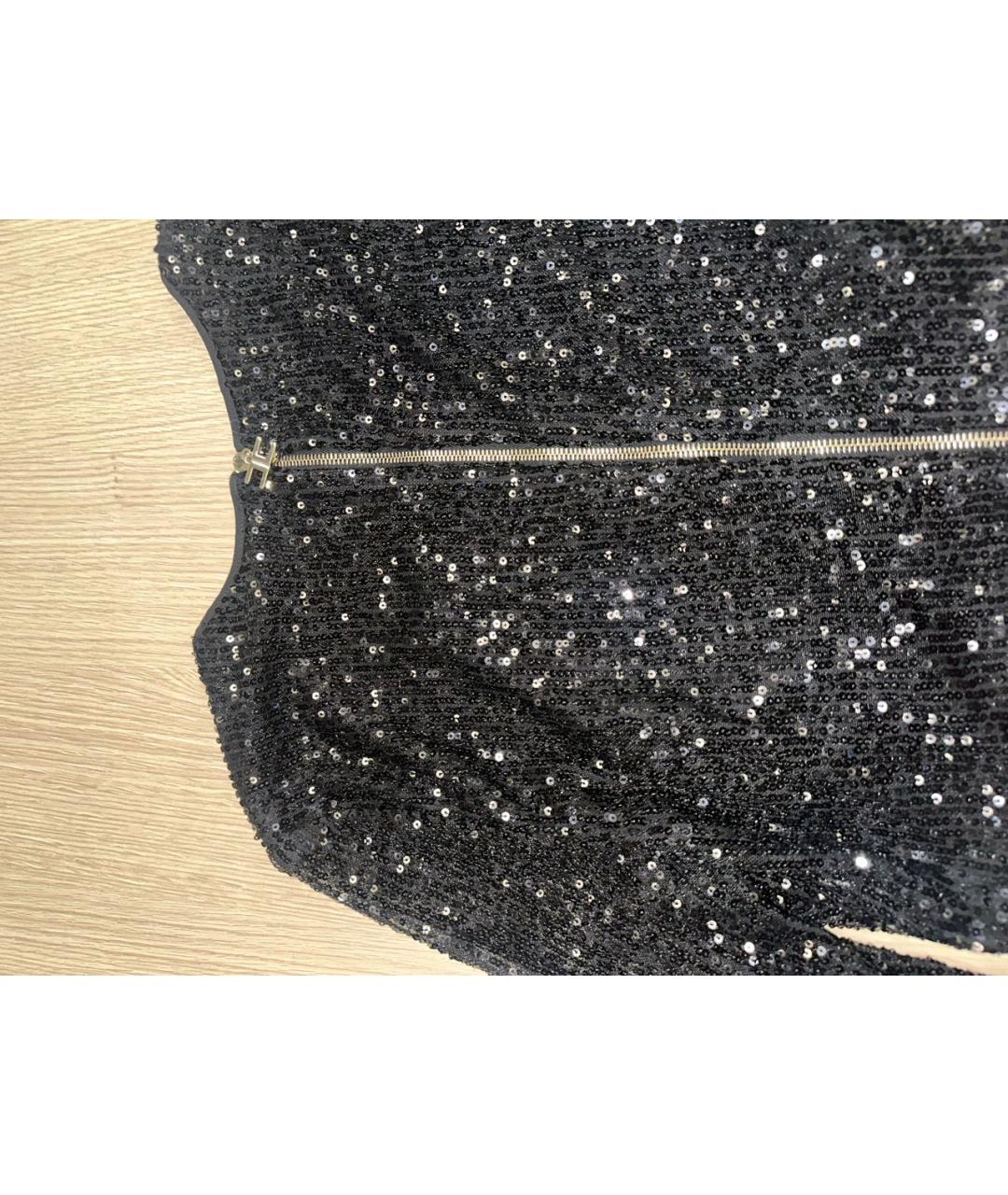 ELISABETTA FRANCHI Черный костюм с юбками, фото 6