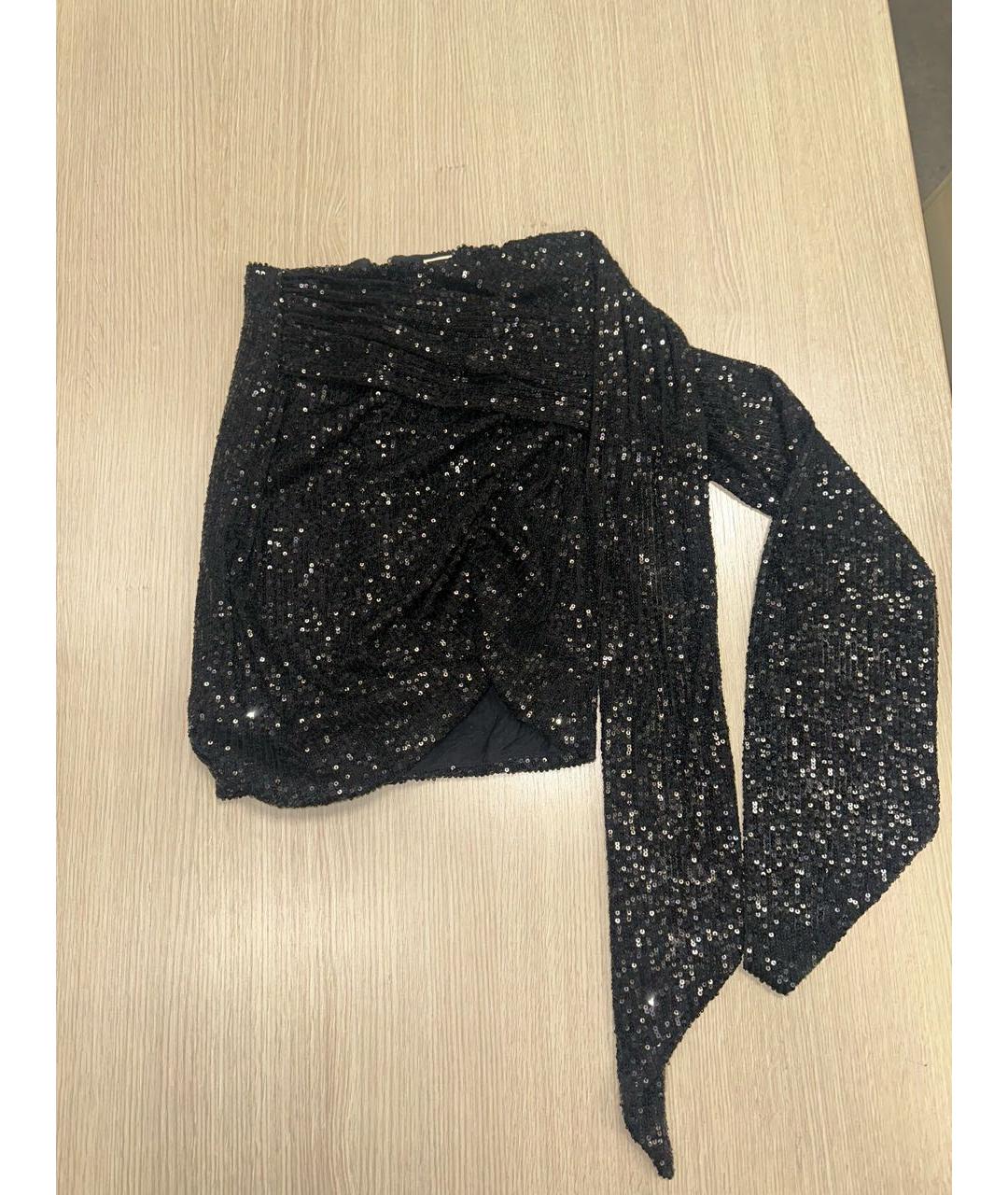 ELISABETTA FRANCHI Черный костюм с юбками, фото 2