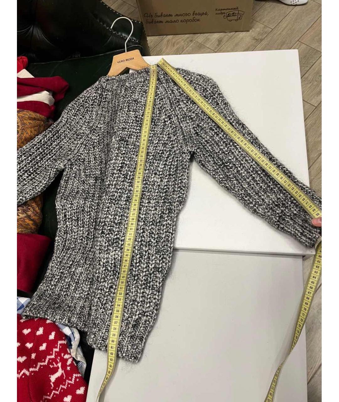 GUCCI Черный шерстяной джемпер / свитер, фото 3