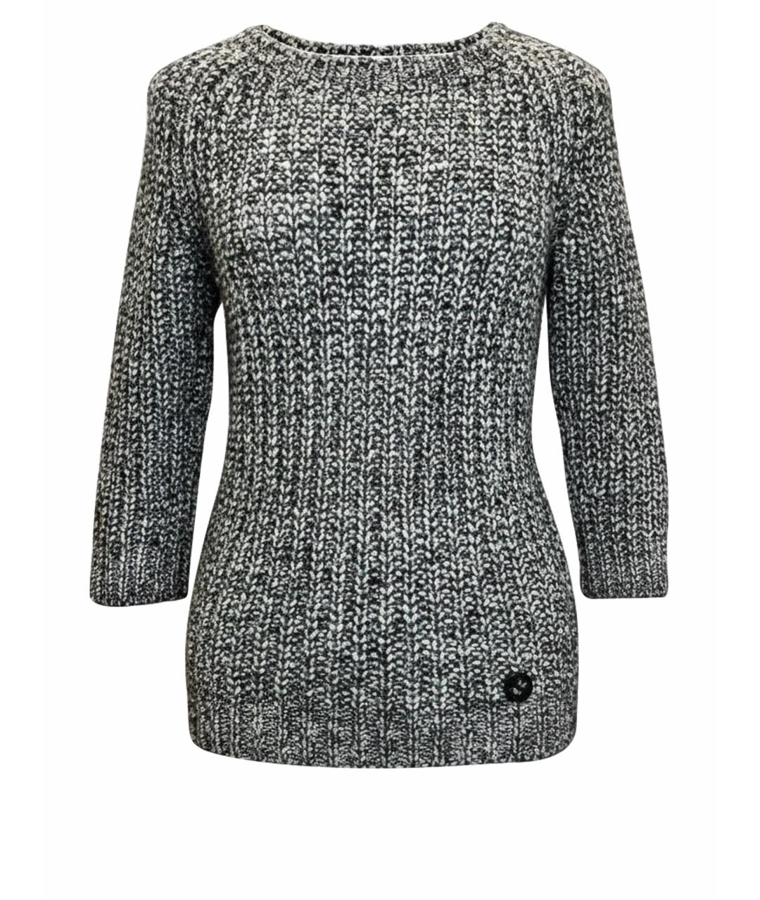 GUCCI Черный шерстяной джемпер / свитер, фото 1