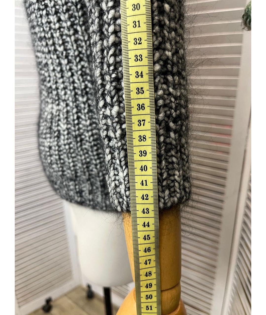 GUCCI Черный шерстяной джемпер / свитер, фото 8