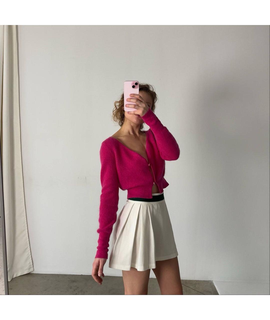 JACQUEMUS Розовый кардиган, фото 2