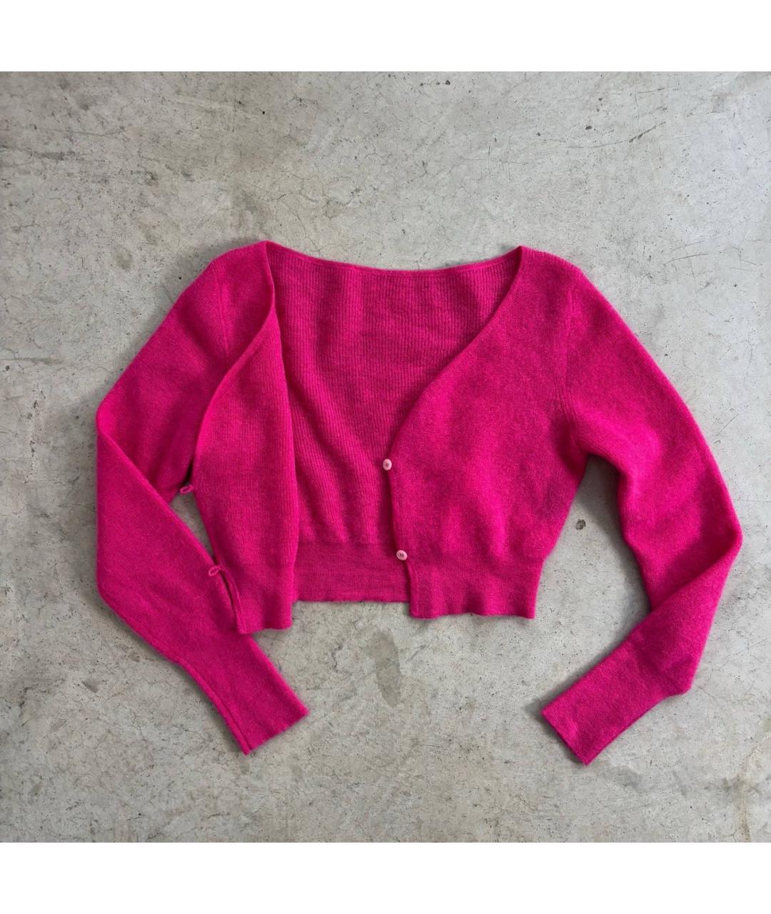 JACQUEMUS Розовый кардиган, фото 4
