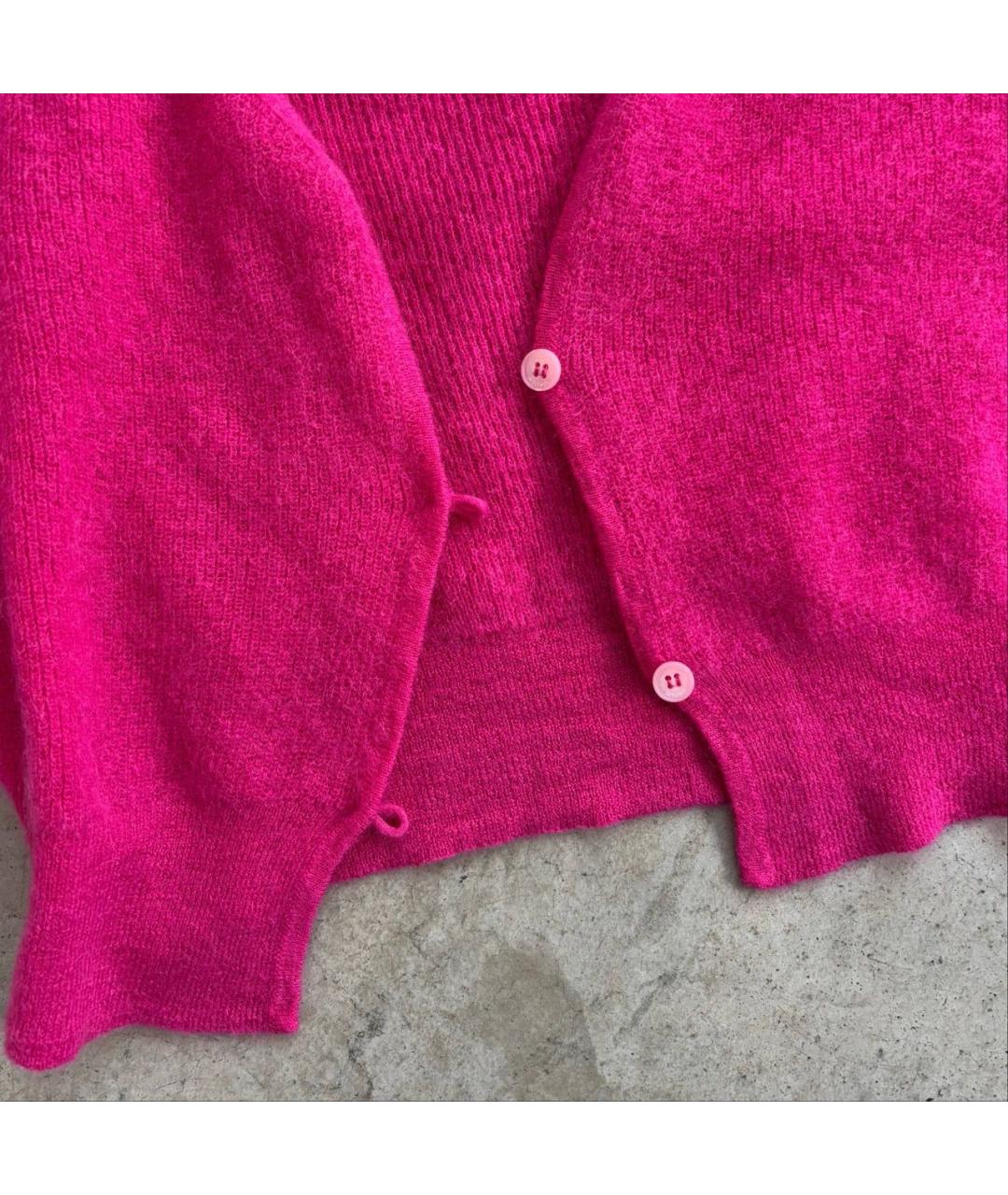 JACQUEMUS Розовый кардиган, фото 6