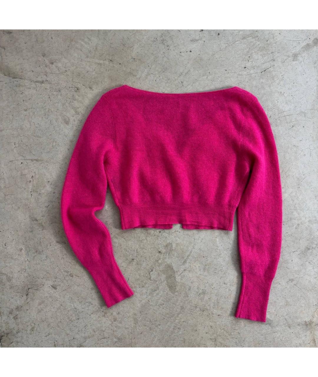 JACQUEMUS Розовый кардиган, фото 5