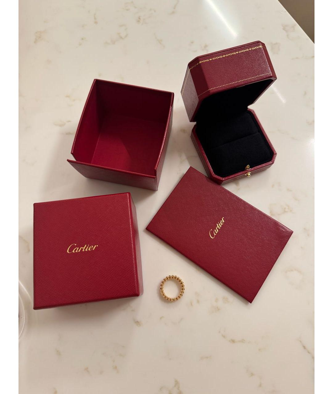 CARTIER Золотое кольцо из розового золота, фото 4
