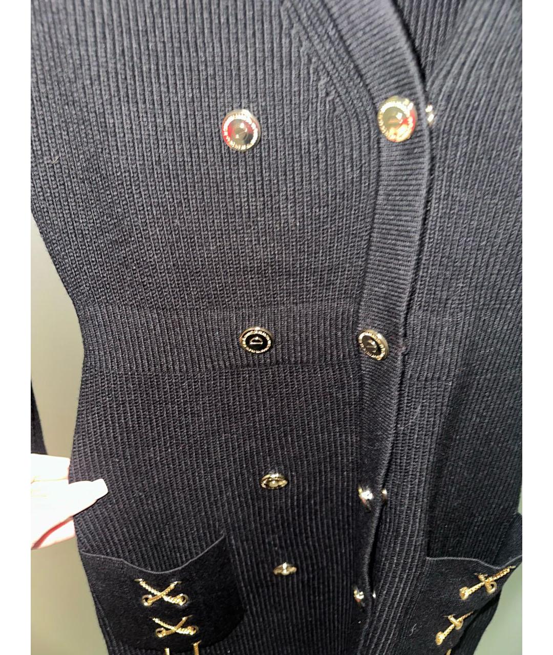 ELISABETTA FRANCHI Черное вечернее платье, фото 3