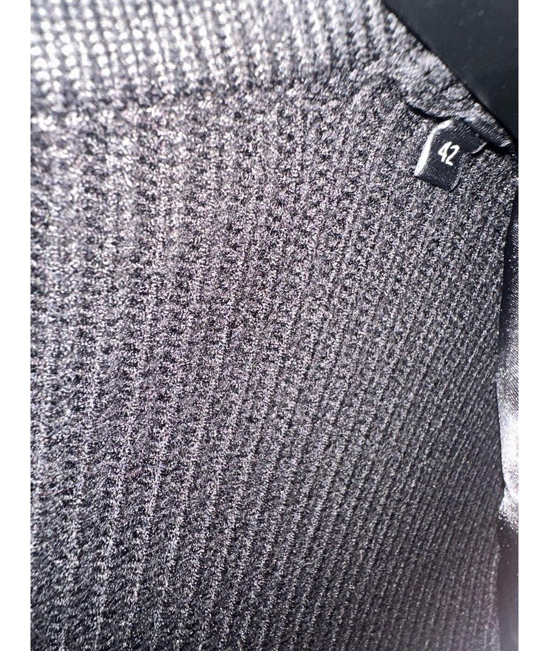 ELISABETTA FRANCHI Черное вечернее платье, фото 6