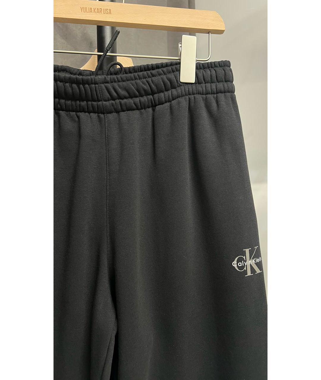 CALVIN KLEIN Черный хлопковый спортивные костюмы, фото 4