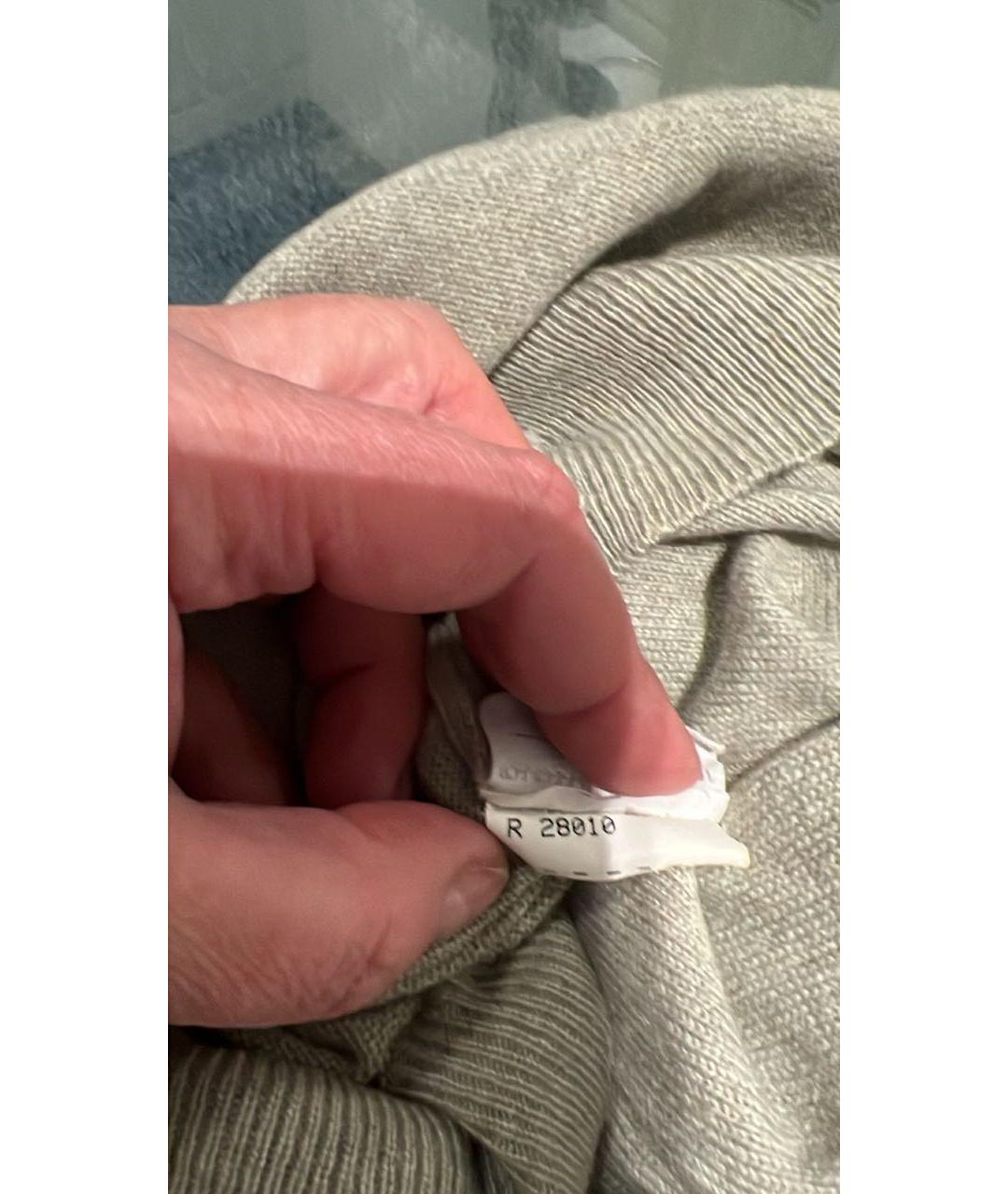 BRUNELLO CUCINELLI Бежевый кашемировый джемпер / свитер, фото 7